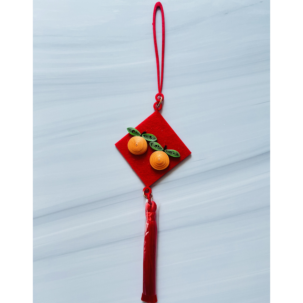 新春捲紙吊飾 - 大吉大利